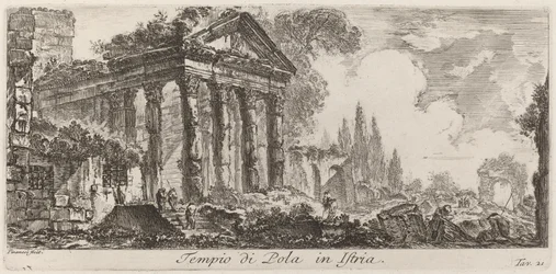 Temple de Pola en Istrie