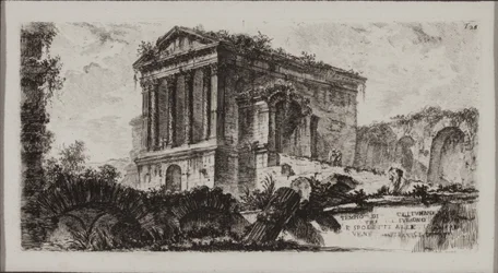 Temple de Clitumnus entre Fulgino et Spoleto