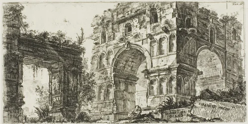 Temple de Janus, planche 11 de Quelques vues d