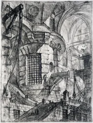 La Tour Ronde, planche III de Carceri d