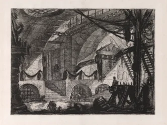 Le Chevalet, planche 12 de Carceri d