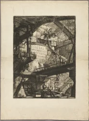 Page de titre des Prisons imaginaires
