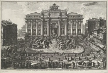 Fontaine de Trevi à Rome