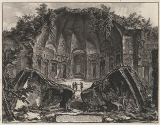 Vestiges du Canopus à la villa d