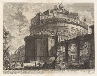 Vue du mausolée de l
