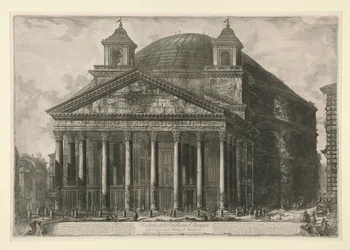 Veduta del Pantheon