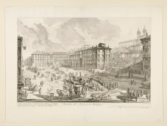 Veduta di Piazza di Spagna, de Vedute di Roma