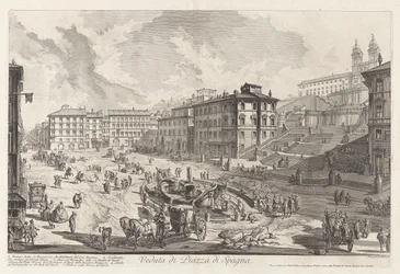Veduta di Piazza di Spagna, de Vedute di Roma