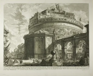 Vue du mausolée de l