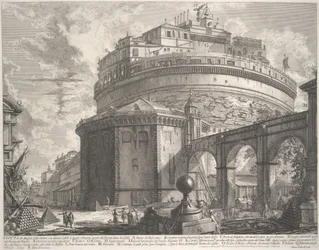 Vue du mausolée de l