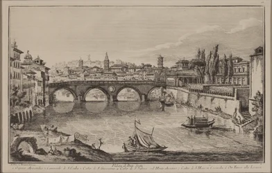 Vue du pont Sisto, c.1778-92
