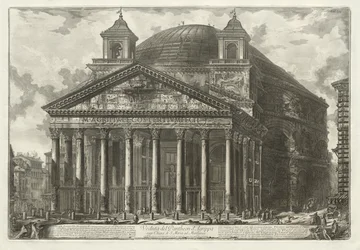 Vues de Rome : Le Panthéon