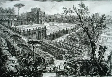 Villa Pamphili, de 