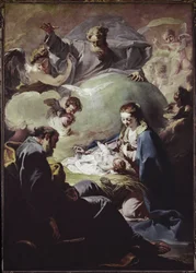 Nativité avec le Tout-Puissant et le Saint-Esprit