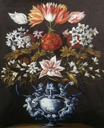 Vase avec des fleurs