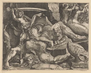 David décapite Goliath