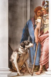 (détail) La flotte grecque à Aulis, du Hall d