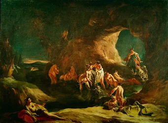 Diane et Actéon, vers 1720-21