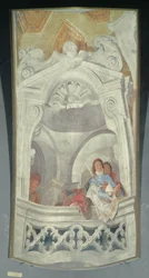 Figures prêchant, vers 1743