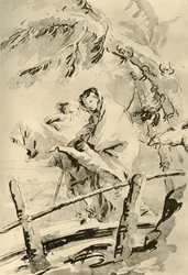 Fuite en Égypte, avant 1752, 1928