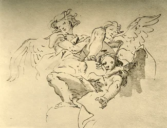 Anges planants, milieu du 18ème siècle, 1928
