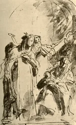 Madone avec deux saintes femmes, 1747-1748, 1928