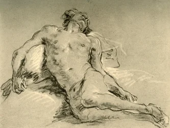 Nu reposant, milieu du XVIIIe siècle, 1928