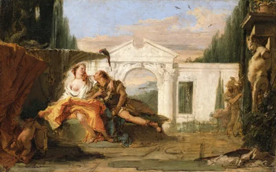 Renaud et Armide dans le jardin enchanté d