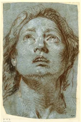 Étude de la tête de sainte Agathe