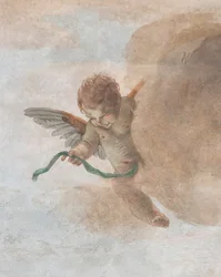 La Chute des Démons, Histoires de Scipion, détail, 1731 (détail)