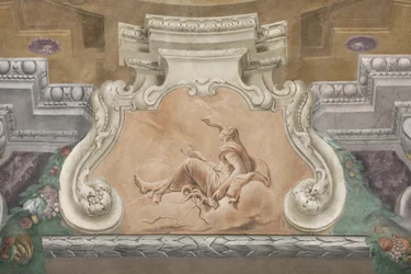 La Chute des Démons, Histoires de Scipion, détail, 1731 (détail)
