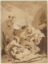La dernière communion de Saint Jérôme, vers 1726