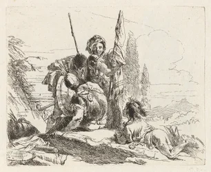 Trois soldats et un garçon, de Vari capricci