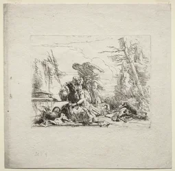 Divers Caprices : La Femme en menottes, 1785