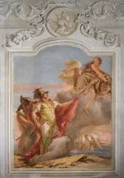 Les adieux de Vénus à Énée, de la salle de l