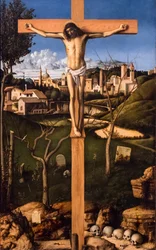 La Crucifixion, vers 1490-1505 (huile sur bois)