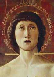 Triptyque de Saint Sébastien. Panneau central