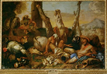 Diogène (peinture sur toile)