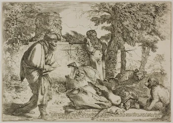 Diogène cherchant un homme honnête
