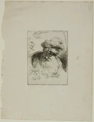 Vieil homme avec un turban