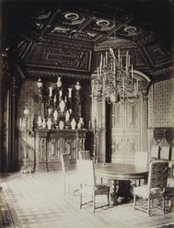 Le palais Stroganov à Saint-Pétersbourg. La salle à manger