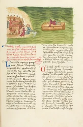Décaméron, La tempête - Landolfo Rufolo échappant au naufrage , Deuxième journée, nouvelle 4.