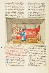 Décaméron, Le passé ; Girolamo Sighieri dans la chambre de Salvestra, Quatrième journée, nouvelle 8.