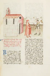 Décaméron, Le sérail du muet - Masetto da Lamporecchio arrivant au monastère, Troisième journée, nouvelle 1.