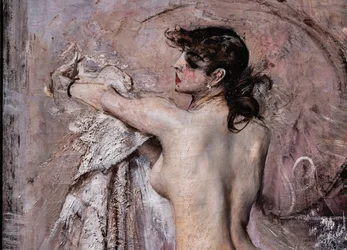Après le bain (détail)