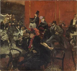 Scène de festin, vers 1889