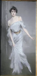Madame Charles Max (peinture sur toile)