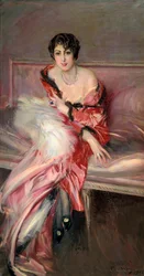 Madame Juillard en rouge, 1912