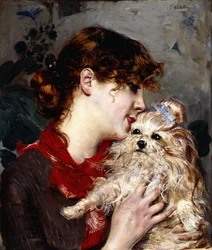 Madame Réjane, vers 1885