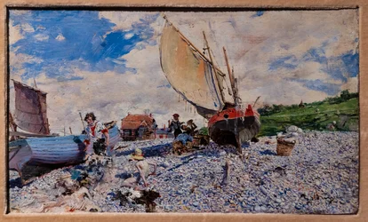 La Plage à Étretat